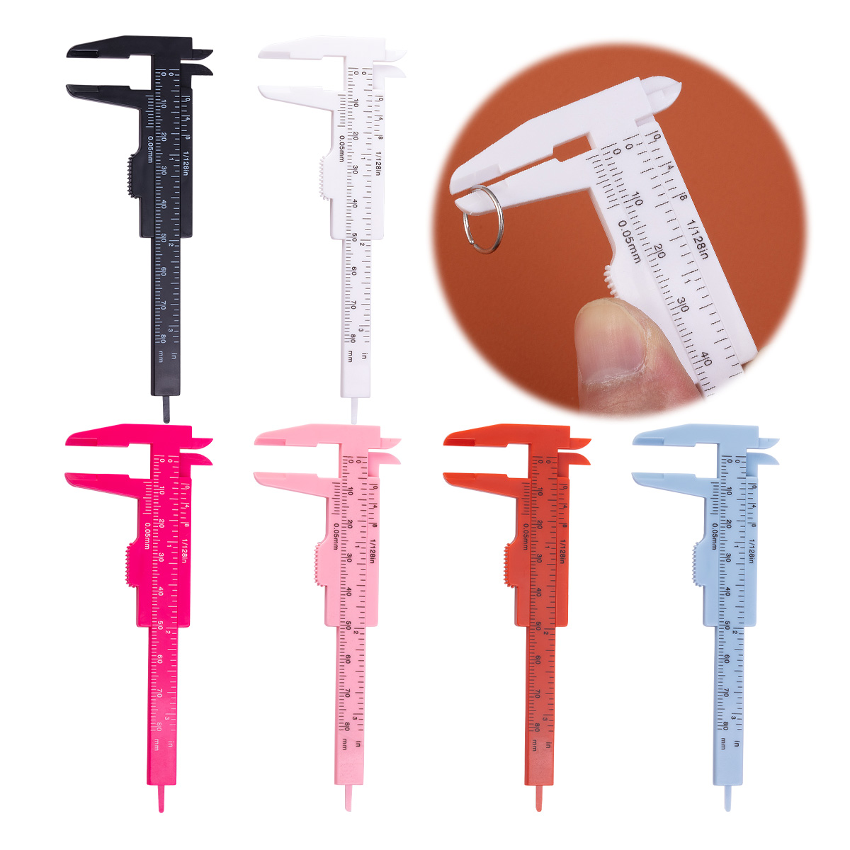 Body Jewelry Measurements - 1/6pcs 피어싱 쥬얼리 측정 도구 아크릴