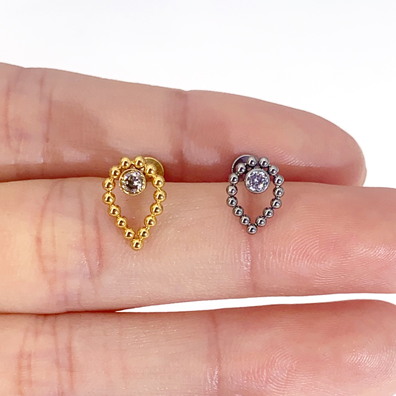 Body Jewelry Amazon - 1pc G23 티타늄 16G 용접 볼
