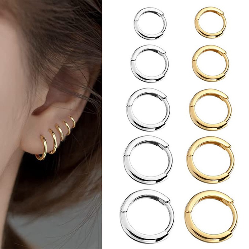Conch Earring Hoop - 1 쌍 316L 스테인레스 스틸 여성을위한