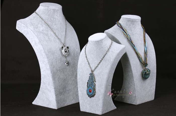 새로운 패션 바스트 마네킹 목 양식 보석 목걸이 디스플 - Body Jewelry On Sale 리뷰 및 가격