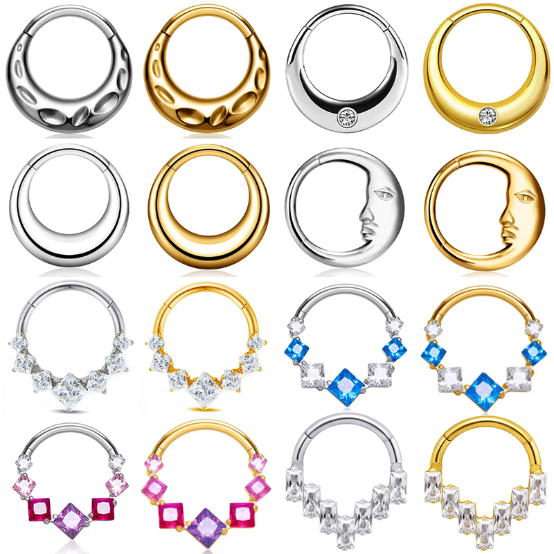 1PC ASTM F136 G23 티타늄 고스 코링 클리 - Conch Earring Hoop 리뷰 및 가격
