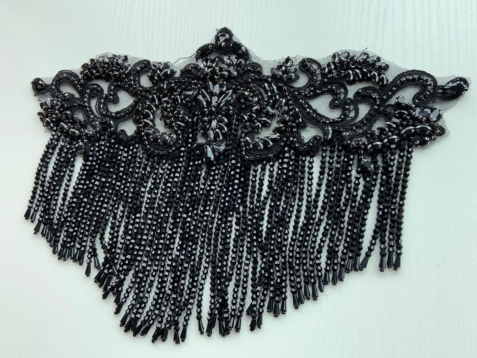 크리스탈 프린지가 있는 자홍색 라인스톤 아플리케 패치, - Body Jewelry Hot 리뷰 및 가격