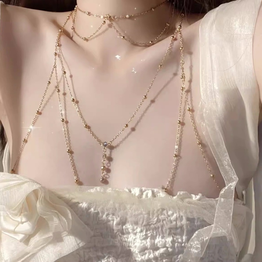 여성 여름 시원한 핫걸 바디 체인 가슴 체인 전신 섹시 - Body Jewelry Hot 리뷰 및 가격