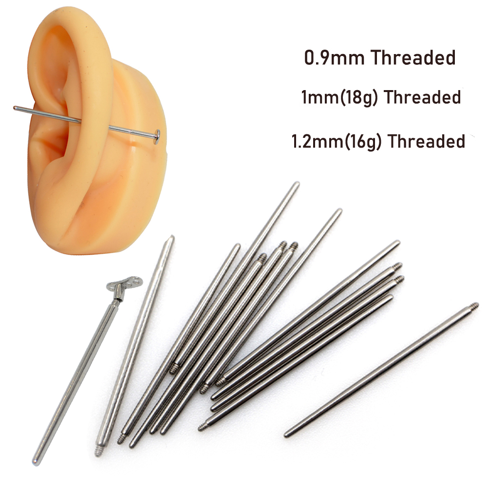 316L 외과 스테인레스 스틸 삽입 핀 테이퍼 스레드  - Body Jewelry Dermal 리뷰 및 가격