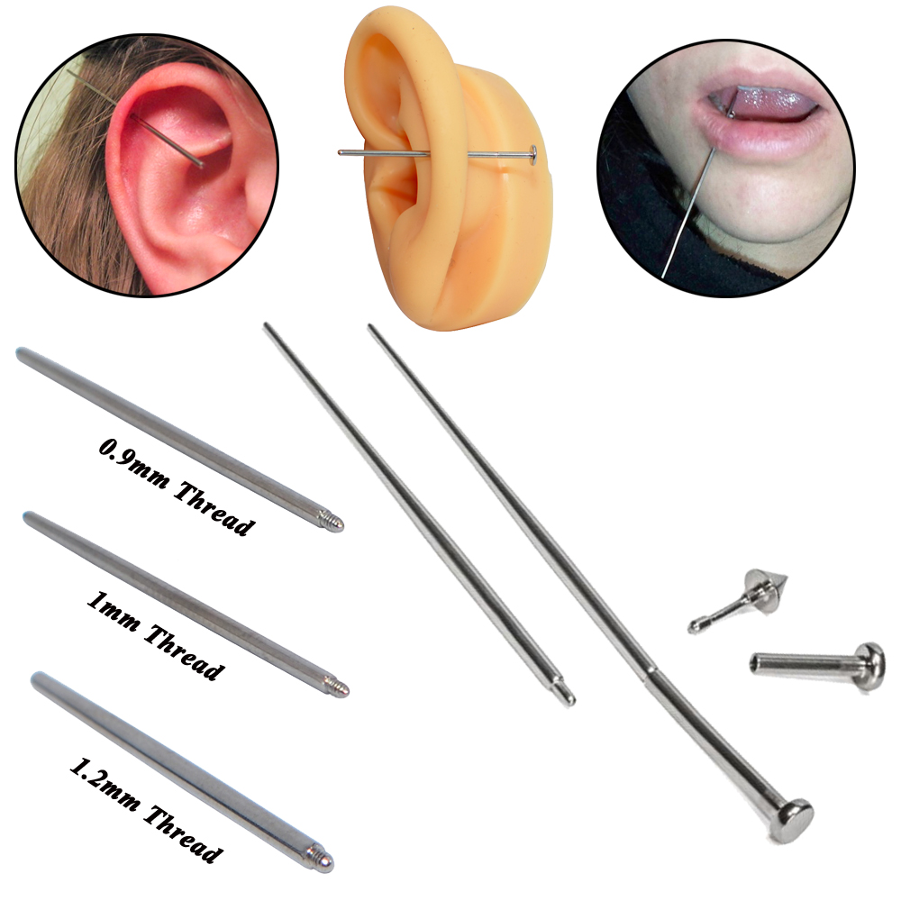 316L 외과 스테인레스 스틸 삽입 핀 테이퍼 스레드  - Body Jewelry Dermal 리뷰 및 가격