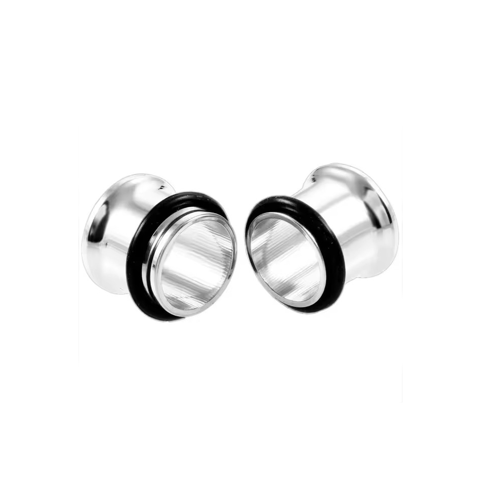 1 쌍 스테인레스 스틸 귀 플러그 터널 육체 귀걸이 게 - Body Jewelry Ear Gauges 리뷰 및 가격
