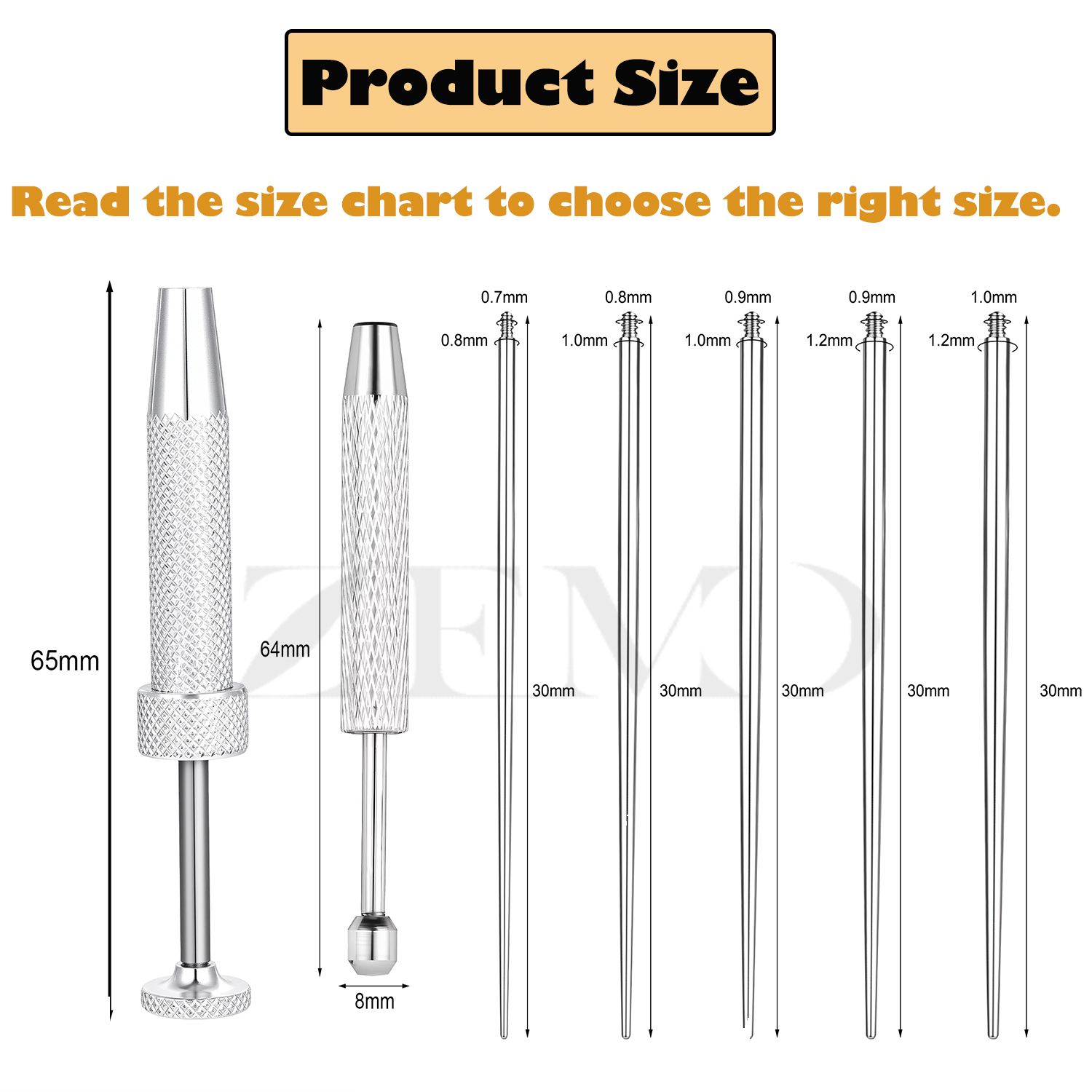 ZEMO 1-10PCS 피어싱 볼 그래버 도구 스테인레 - Body Jewelry Measurements 리뷰 및 가격