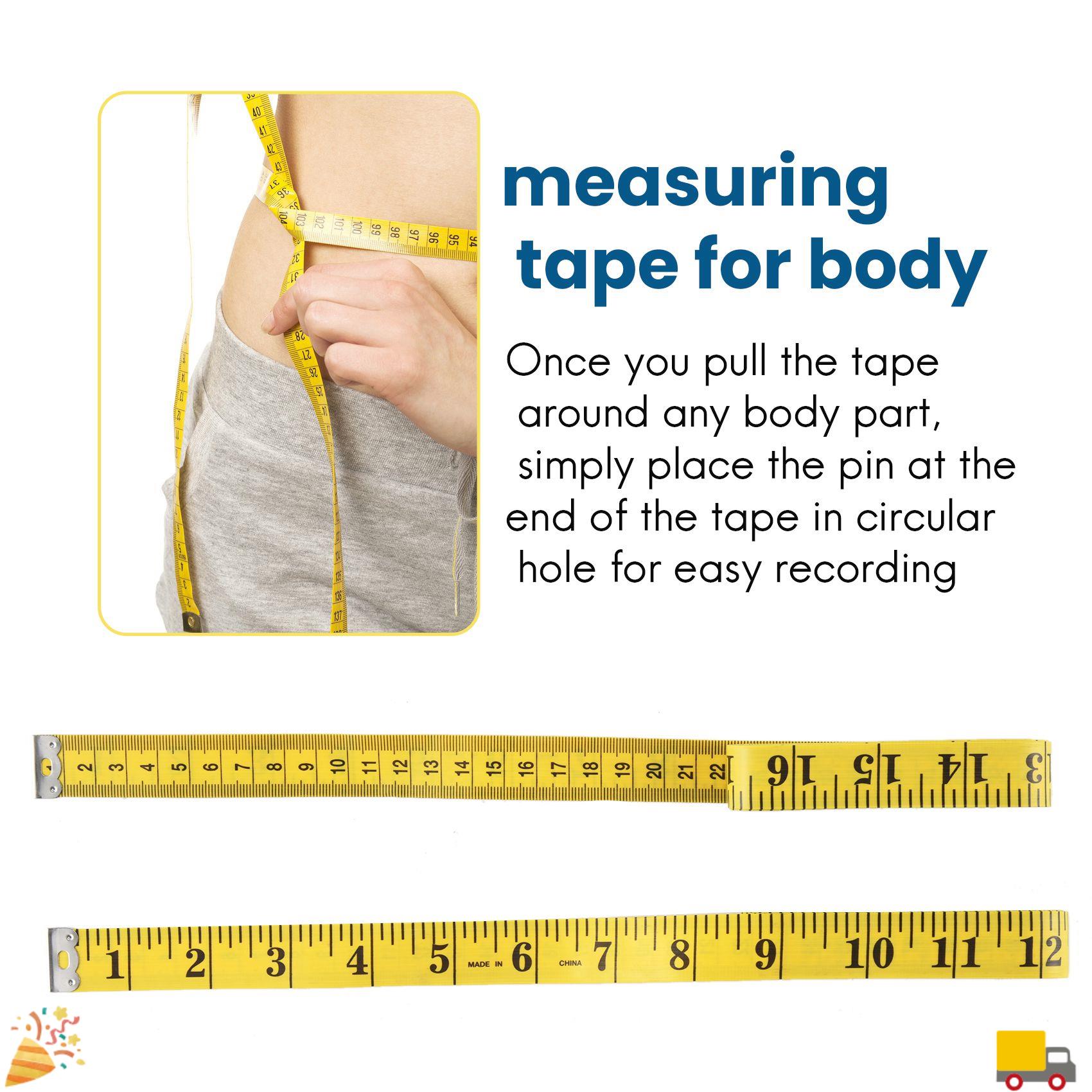 A32HOT-소프트 3미터 300CM 재봉사용 줄자 신 - Body Jewelry Measurements 리뷰 및 가격