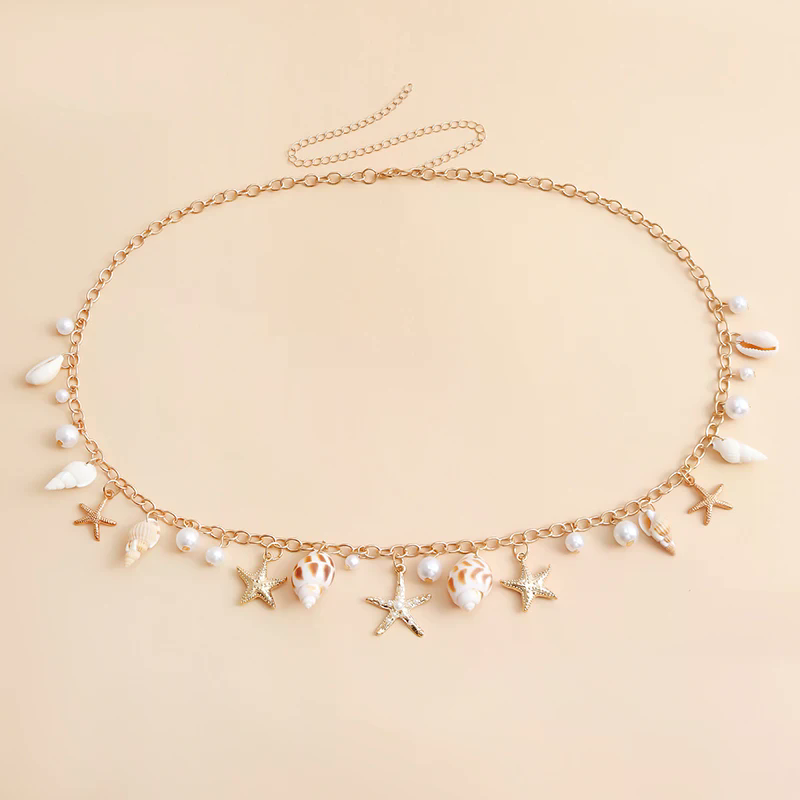 여름 인기 상품 보헤미안 스타일 단층 불가사리 조개 펜 - Body Jewelry Hot 리뷰 및 가격