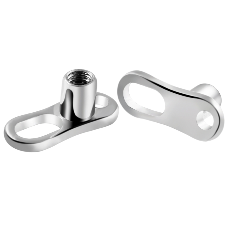 1PC G23 티타늄 피어싱 마이크로 피부 앵커 피어싱 - Body Jewelry Dermal 리뷰 및 가격