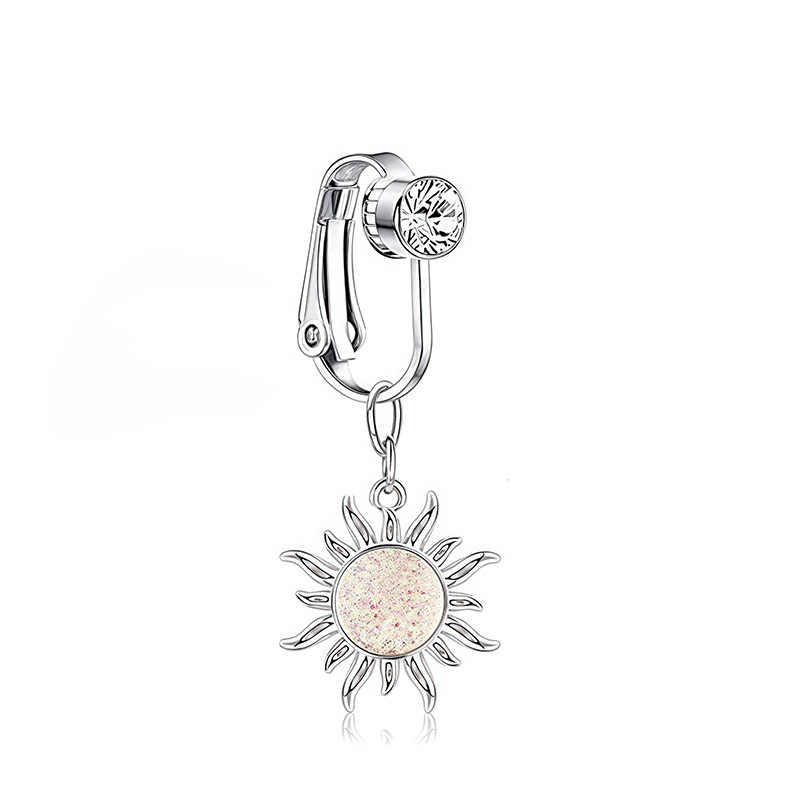 핫세일 가짜 배꼽 링 무피어싱 배꼽걸이 크리스탈 연골  - Body Jewelry On Sale 리뷰 및 가격