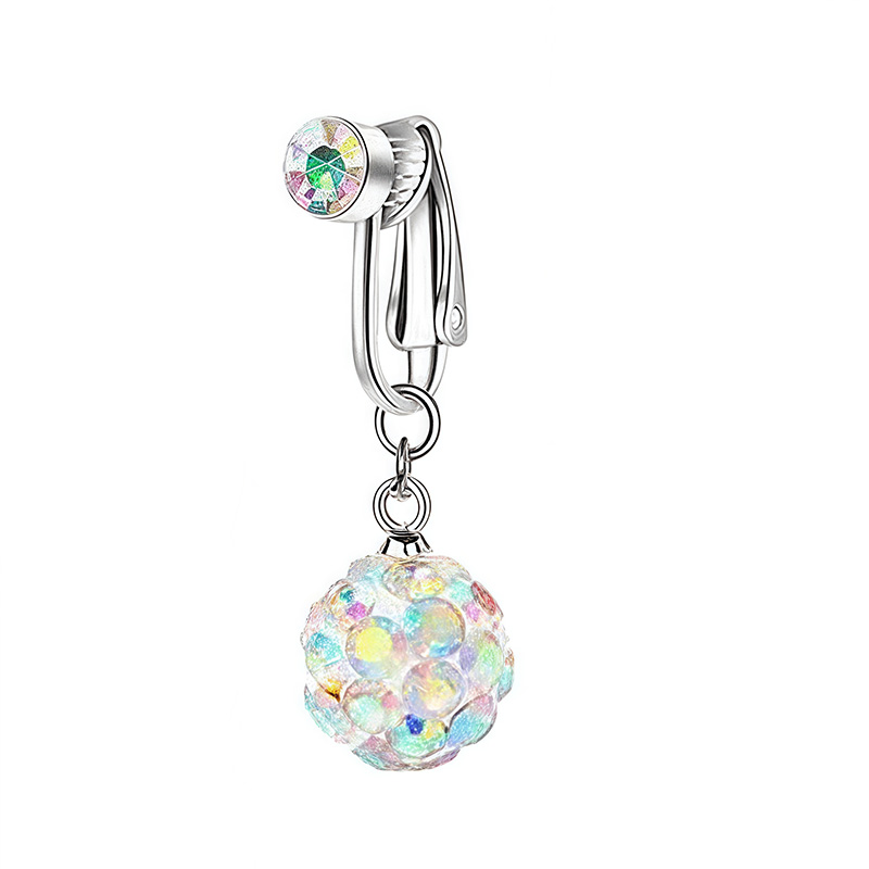 핫세일 가짜 배꼽 링 무피어싱 배꼽걸이 크리스탈 연골  - Body Jewelry On Sale 리뷰 및 가격