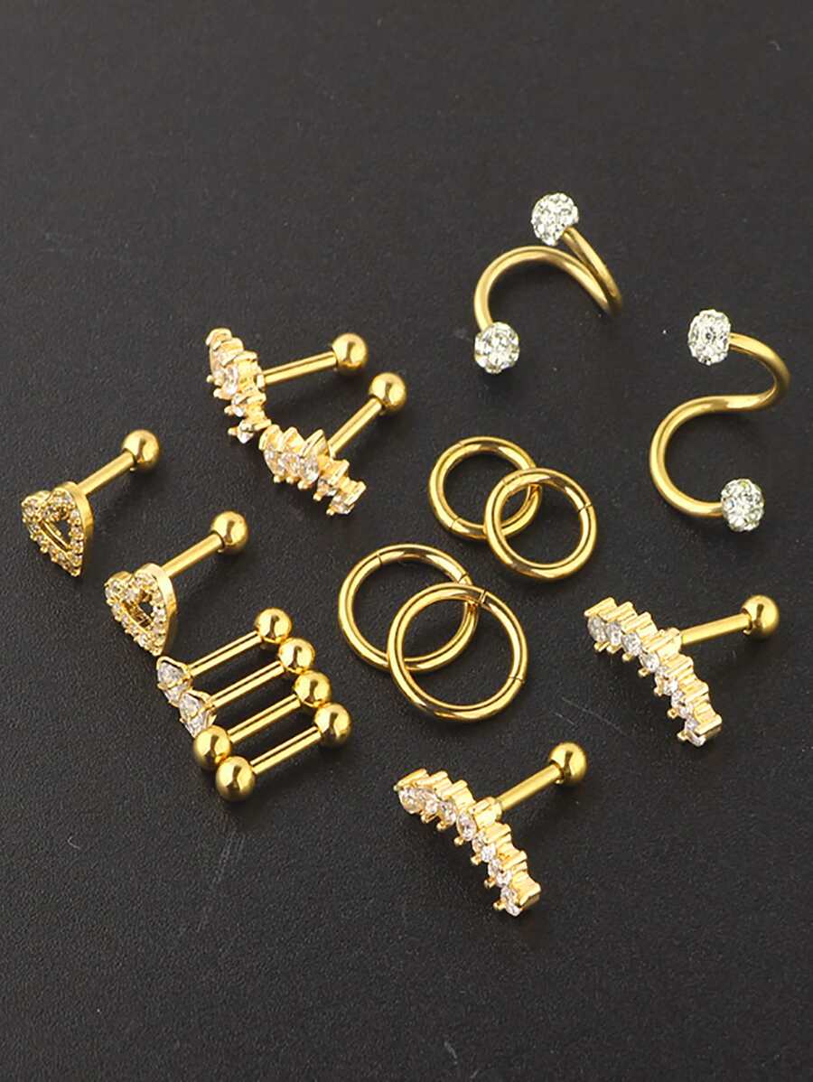 SGIAWETA-16pcs 16G 연골 귀걸이 트라거스 - Conch Earring Hoop 리뷰 및 가격