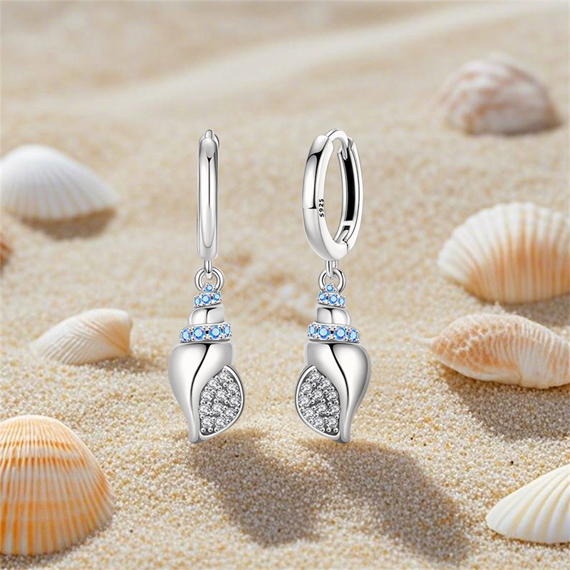여성 귀걸이 925 스털링 실버 패션 콘치 후프 귀걸이 - Conch Earring Hoop 리뷰 및 가격