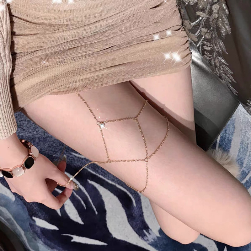 비키니 체인 나이트클럽 다이아몬드 액세서리 패션 태슬  - Body Jewelry Leg Chain 리뷰 및 가격