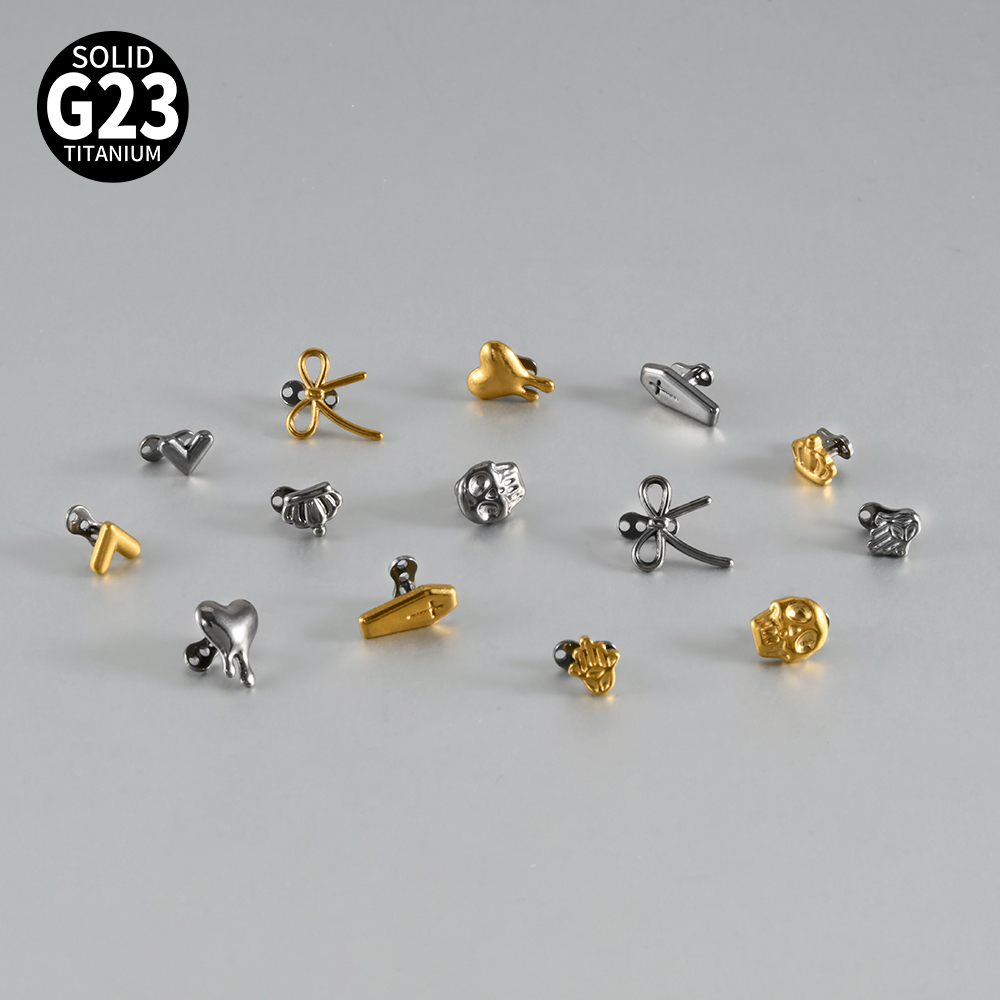 1PC F136 티타늄 더멀 앵커 버터플라이 마이크로  - Body Jewelry Dermal 리뷰 및 가격