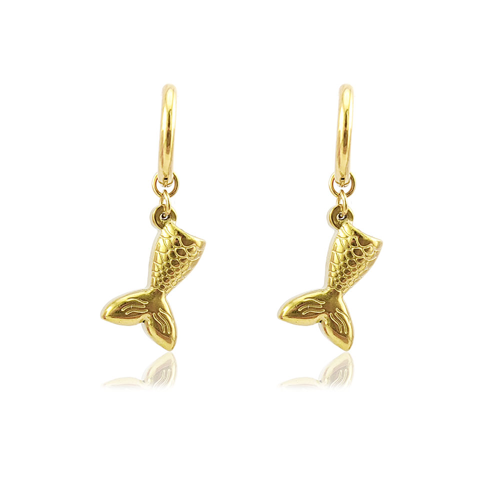 후이당 귀걸이 트렌드 2025 물고기 꼬리 조개껍질 스 - Conch Earring Hoop 리뷰 및 가격