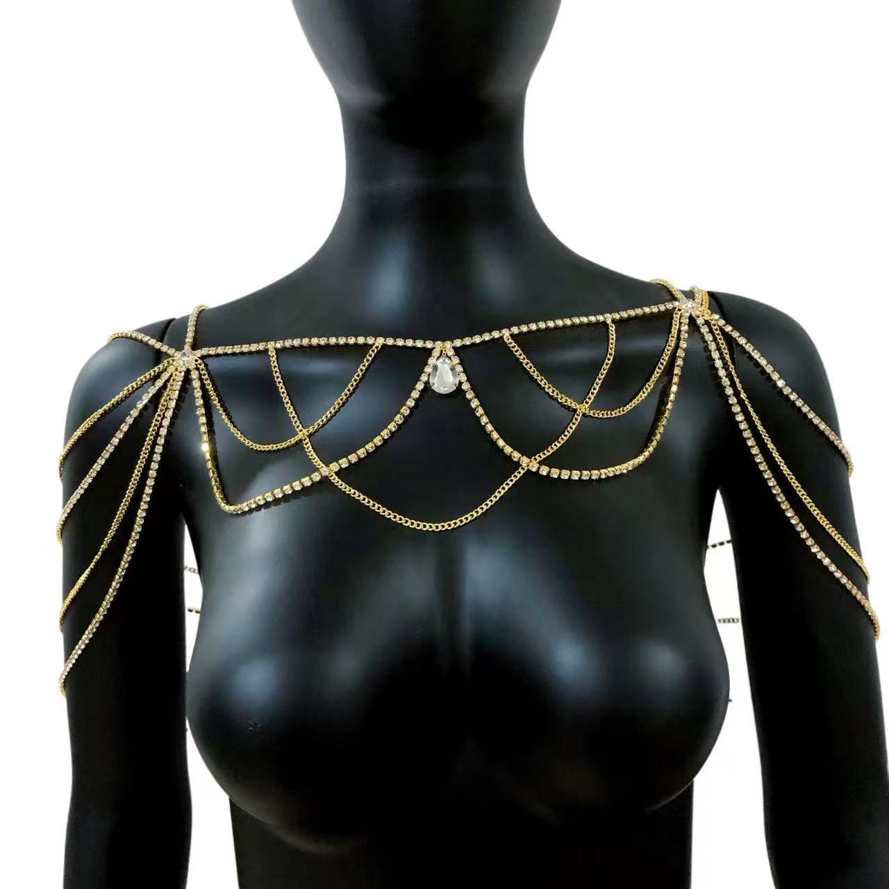 핫세일 폭발적인 인기 기하학적 라인스톤 맞춤형 멀티 레 - Body Jewelry Hot 리뷰 및 가격