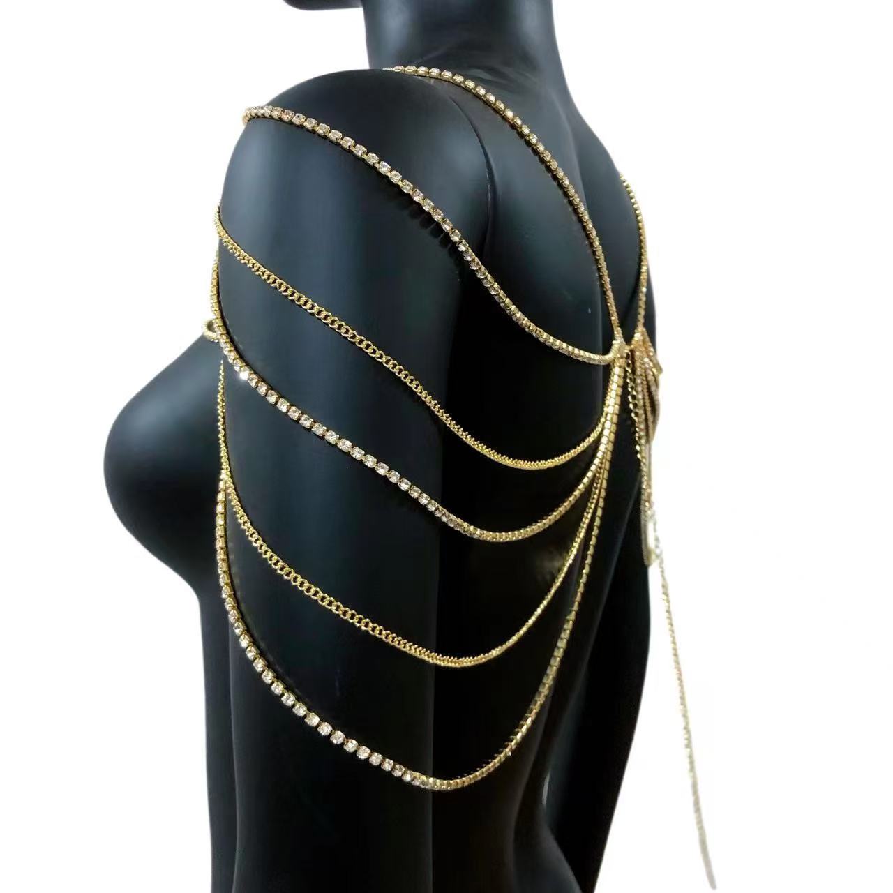 핫세일 폭발적인 인기 기하학적 라인스톤 맞춤형 멀티 레 - Body Jewelry Hot 리뷰 및 가격