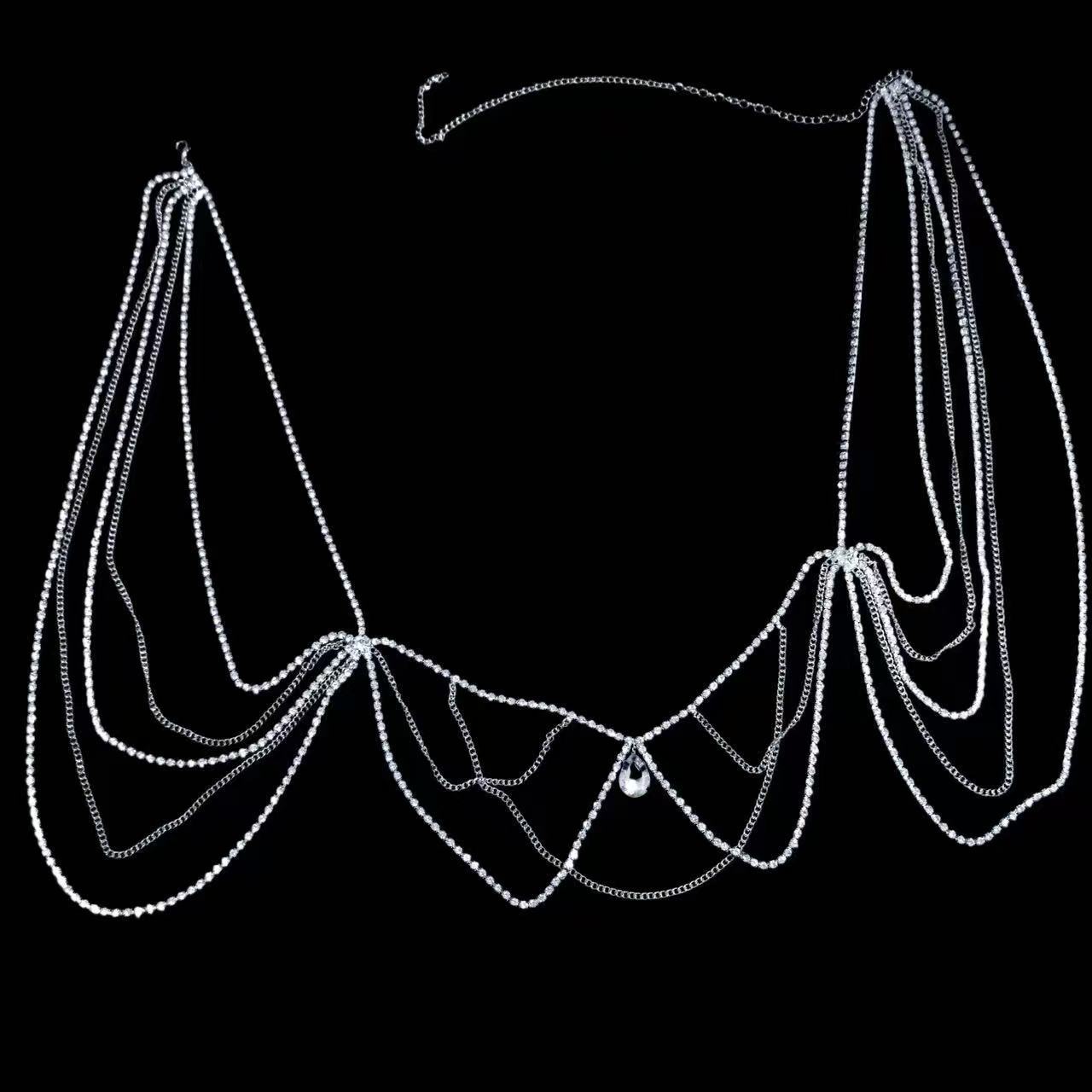핫세일 폭발적인 인기 기하학적 라인스톤 맞춤형 멀티 레 - Body Jewelry Hot 리뷰 및 가격