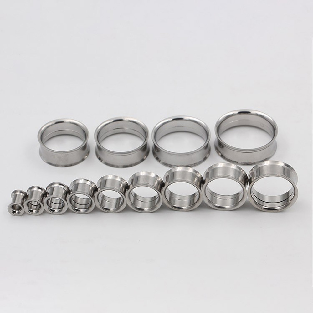 1 쌍/12 쌍 세트 스테인레스 스틸 내부 스레드 귀  - Body Jewelry Ear Gauges 리뷰 및 가격