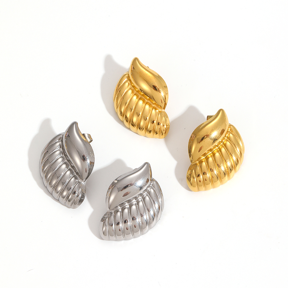 새로운 도착 패션 스테인레스 스틸 빈티지 스레드 조가비 - Conch Earring Hoop 리뷰 및 가격