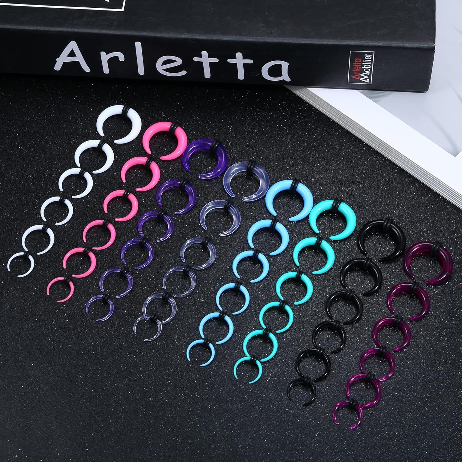 Florideco 4G-14G 아크릴 Septum 스트 - Body Jewelry Ear Gauges 리뷰 및 가격