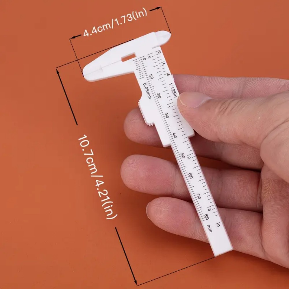 1pcs 피어싱 쥬얼리 측정 도구 아크릴 캘리퍼스 바디 - Body Jewelry Measurements 리뷰 및 가격